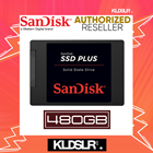 SanDisk 480GB SSD Plus SATA III 2.5" Internal SSD (SanDisk Malaysia)   